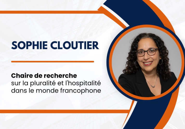 Sophie Cloutier — Chaire de recherche sur la pluralité et l'hospitalité dans le monde francophone